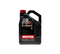 Синтетичне моторне масло 5W30 X-clean+ 8100 5L (BMW LL-04 ; MB 229.51 ; PORSCHE C30 ; VW 504.00 ; VW 507.00) 854751 MOTUL (Франція)