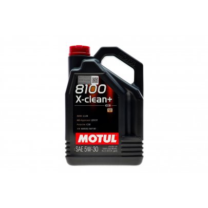 Синтетичне моторне масло 5W30 X-clean+ 8100 5L (BMW LL-04 ; MB 229.51 ; PORSCHE C30 ; VW 504.00 ; VW 507.00) 854751 MOTUL (Франція) Синтетичне моторне масло 5W30 X-clean+ 8100 5L (BMW LL-04 ; MB 229.51 ; PORSCHE C30 ; VW 504.00 ; VW 507.00) 854751 MOTUL (Франція)
