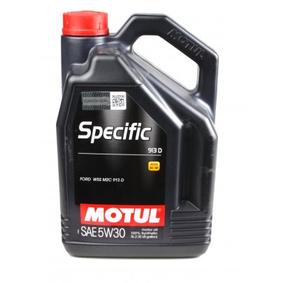 Синтетическое моторное масло 5W30 Specific 5L (Ford WSS M2C 913D) 856351 MOTUL (Франция)