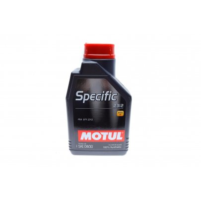 Синтетичне моторне масло 0W30 Specific 2312 1L (PSA B71 2312) 867511 MOTUL (Франція)