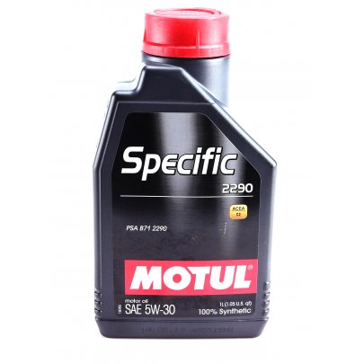 Синтетичне моторне масло 5W30 Specific 2290 1L (PSA B71 2290) 867711 MOTUL (Франція)