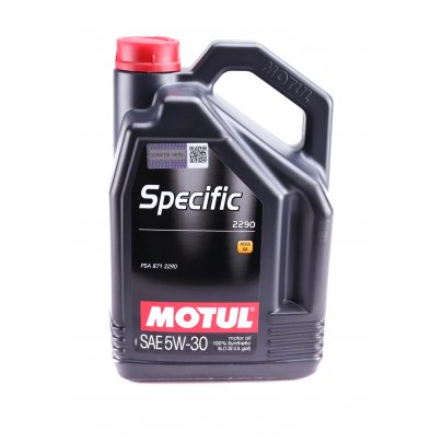 Синтетическое моторное масло 5W30 Specific 2290 5L (PSA B71 2290) 867751 MOTUL (Франция)