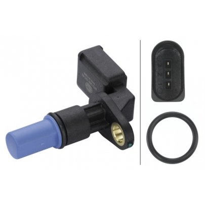 Датчик положення розподільного валу (двигун: BSE, BSF) Volkswagen Passat B6 / Фольксваген Пассат Б6 1.6FSI 2005-2010 6PU009121-421 HELLA (Німеччина)