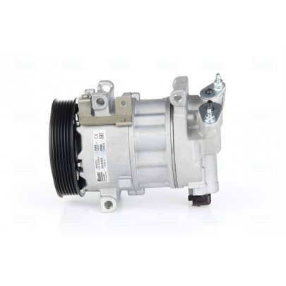 Компрессор кондиционера Citroen C4 Picasso / Ситроен C4 Пикассо 1.6 (бензин) 2006-2013 890051 NISSENS (Дания)