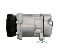 Компрессор кондиционера (SD7V16) Volkswagen Sharan / Фольксваген Шаран 1995-2010 89040 NISSENS (Дания)
