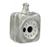 Радіатор масляний / теплообмінник (56x92x92) Volkswagen Passat B6 / Фольксваген Пассат Б6 1.9TDI 2005-2010 90608 NISSENS (Данія)