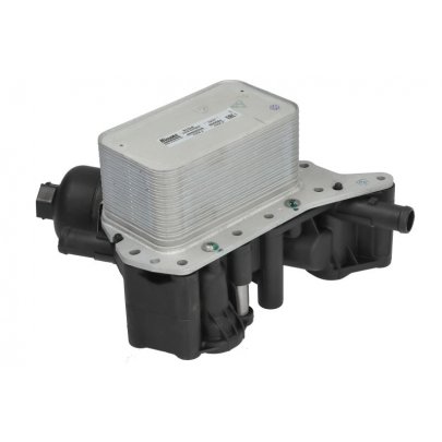 Радіатор масляний / теплообмінник (з корпусом) Renault Megane 3 / Рено Меган 3 1.6dCi 2008-2016 91319 NISSENS (Данія)