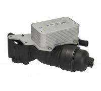 Радіатор масляний / теплообмінник (з корпусом) Renault Megane 3 / Рено Меган 3 1.6dCi 2008-2016 91339 NISSENS (Данія)