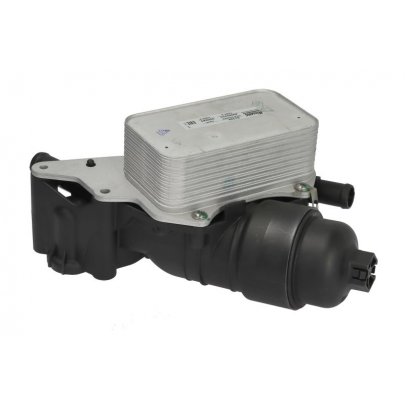 Радіатор масляний / теплообмінник (з корпусом) Renault Megane 3 / Рено Меган 3 1.6dCi 2008-2016 91339 NISSENS (Данія)