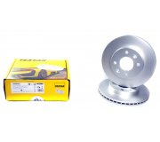 Тормозной диск передний (без ABS, D=238mm) Renault Kangoo / Nissan Kubistar 97-08 92036203 TEXTAR (Германия)