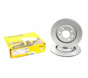 Гальмівний диск передній вентильований (266x20.5mm) Peugeot Partner / Citroen Berlingo 1996-2011 92048103 TEXTAR (Німеччина)