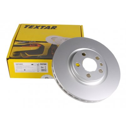Тормозной диск передний (281x26мм) Fiat Scudo / Citroen Jumpy / Peugeot Expert 1995-2006 92074003 TEXTAR (Германия)