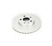 Тормозной диск передний (288x25mm) Volkswagen Sharan / Фольксваген Шаран 1995-2010 92074203 TEXTAR (Германия)