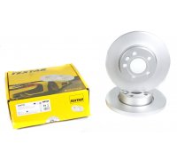 Тормозной диск передний сплошной (R15, 282x18mm) VW Transporter T4 90-03 92083703 TEXTAR (Германия)