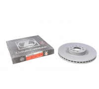 Гальмівний диск передній (345х30mm) Volkswagen Passat B6 / Фольксваген Пассат Б6 2005-2010 100.3301.20 ZIMMERMANN (Німеччина)