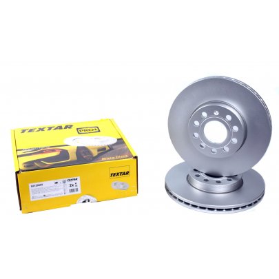 Гальмівний диск передній (288х25mm) VW Caddy III 04-92120805 TEXTAR (Німеччина)