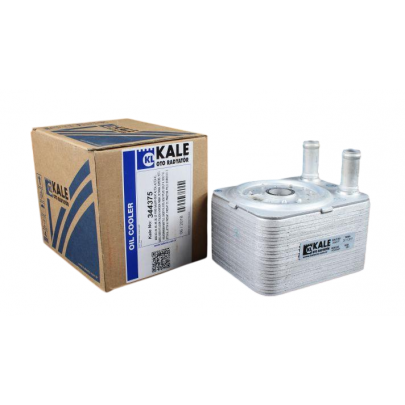 Радіатор масляний / теплообмінник (65x98x120) Volkswagen Passat B6 / Фольксваген Пассат Б6 3.2FSI / 3.6FSI 2005-2010 344375 KALE OTO RADYATÖR (Туреччина)