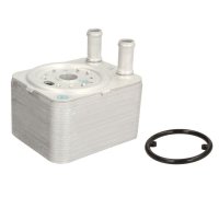 Радіатор масляний / теплообмінник (65x98x120) Volkswagen Passat B6 / Фольксваген Пассат Б6 3.2FSI / 3.6FSI 2005-2010 90655 NISSENS (Данія)