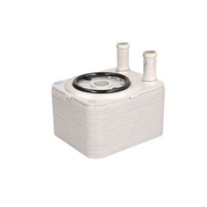 Радіатор масляний / теплообмінник (65x98x120) Volkswagen Passat B6 / Фольксваген Пассат Б6 3.2FSI / 3.6FSI 2005-2010 D4A005TT THERMOTEC (Польща)