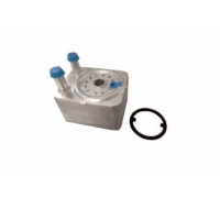 Радіатор масляний / теплообмінник (65x98x120) Volkswagen Passat B6 / Фольксваген Пассат Б6 3.2FSI / 3.6FSI 2005-2010 VN3093 AVA (Нідерланди)