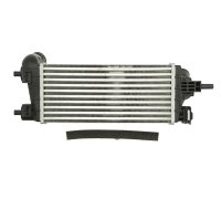 Радиатор интеркулера Ford Focus 3 / Форд Фокус 3 1.0 (бензин) 2011-2018 96490 NISSENS (Дания)