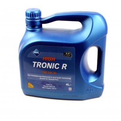 Синтетическое моторное масло High Tronic R 5w30 (4L) AR-1555F2 ARAL (Германия)