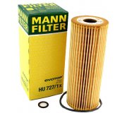 Масляный фильтр MB Vito 638 2.0 / 2.3 (бензин) 1996-2003 HU727/1x MANN (Германия)