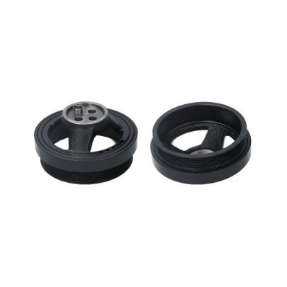 Шкив коленвала (6PK, 148x85мм, двигатель: OM651) MB Vito 639 2.2CDI 2003- A6510300703 MERCEDES (Оригинал, Германия)