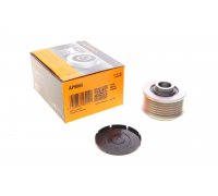 Шків генератора (6 ручейков, 14мм) Renault Scenic 3 / Рено Сценік 3 1.5dCi 2009-2016 AP9066 CONTINENTAL (Німеччина)