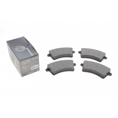 Тормозные колодки передние (R15 / R16) Renault Kangoo II / MB Citan 2008- AST693 AST