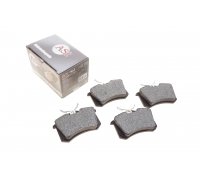 Тормозные колодки задние без датчика (87.6х52.9х17.6mm) VW Caddy III / Фольксваген Кадди 3 07- AST961 AST