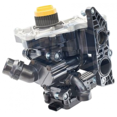 Помпа / водяной насос (с корпусом)  Audi A6 C7 / Ауди А6 С7 2.0TFSI 2011-2018 112351 GEBA (Германия)