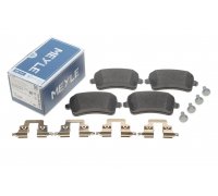 Тормозные колодки задние (PR: 1KW, 2EA, 2EJ, 1KY, 1KZ) Audi A6 C7 / Ауди А6 С7 2011-2018 02524606171PD MEYLE (Германия)