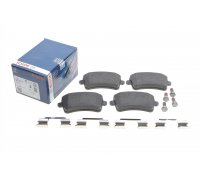 Тормозные колодки задние (PR: 1KW, 2EA, 2EJ, 1KY, 1KZ) Audi A6 C7 / Ауди А6 С7 2011-2018 0986494733 BOSCH (Германия)