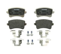 Тормозные колодки задние (PR: 1KW, 2EA, 2EJ, 1KY, 1KZ) Audi A6 C7 / Ауди А6 С7 2011-2018 FDB4050 FERODO (Великобритания)