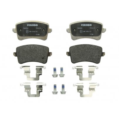 Тормозные колодки задние (PR: 1KW, 2EA, 2EJ, 1KY, 1KZ) Audi A6 C7 / Ауди А6 С7 2011-2018 FDB4050 FERODO (Великобритания)