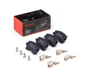 Тормозные колодки задние (PR: 1KW, 2EA, 2EJ, 1KY, 1KZ) Audi A6 C7 / Ауди А6 С7 2011-2018 P85099 BREMBO (Италия)