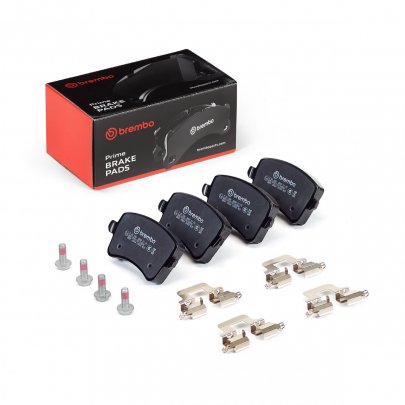 Тормозные колодки задние (PR: 1KW, 2EA, 2EJ, 1KY, 1KZ) Audi A6 C7 / Ауди А6 С7 2011-2018 P85099 BREMBO (Италия)