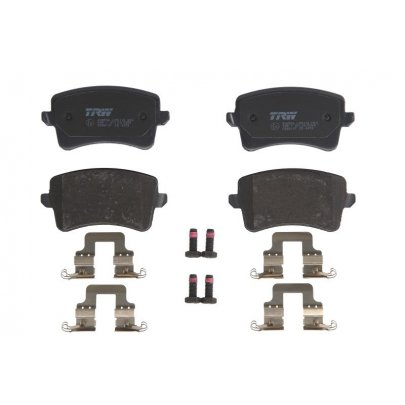 Тормозные колодки задние (PR: 1KW, 2EA, 2EJ, 1KY, 1KZ) Audi A6 C7 / Ауди А6 С7 2011-2018 GDB2107 TRW (Германия)