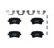 Колодки гальмівні задні (PR: 1KW, 2EA, 2EJ, 1KY, 1KZ) Audi A6 C7 / Ауді А6 С7 2011-2018 JQ1018100 KAMOKA (Польща)
