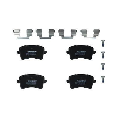 Тормозные колодки задние (PR: 1KW, 2EA, 2EJ, 1KY, 1KZ) Audi A6 C7 / Ауди А6 С7 2011-2018 JQ1018100 KAMOKA (Польша)