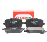 Тормозные колодки задние (PR: 1KW, 2EA, 2EJ, 1KY, 1KZ) Audi A6 C7 / Ауди А6 С7 2011-2018 RM1389 GOODREM (Венгрия)