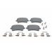 Тормозные колодки задние (PR: 1KW, 2EA, 2EJ, 1KY, 1KZ) Audi A6 C7 / Ауди А6 С7 2011-2018 0986494637 BOSCH (Германия) - Фото №2