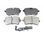 Колодки гальмівні задні (PR: 1KD, 1KW, 1KY, 1KZ, 2EA, 2EE, з датчиком) Audi A6 C7 / Ауді А6 С7 2011-2018 BP1816 QH (Німеччина)