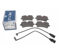Тормозные колодки задние (PR: 1KD, 1KW, 1KY, 1KZ, 2EA, 2EE, с датчиком) Audi A6 C7 / Ауди А6 С7 2011-2018 0252460617/W MEYLE (Германия)