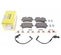 Тормозные колодки задние (PR: 1KD, 1KW, 1KY, 1KZ, 2EA, 2EE, с датчиком) Audi A6 C7 / Ауди А6 С7 2011-2018 2521402 TEXTAR (Германия)