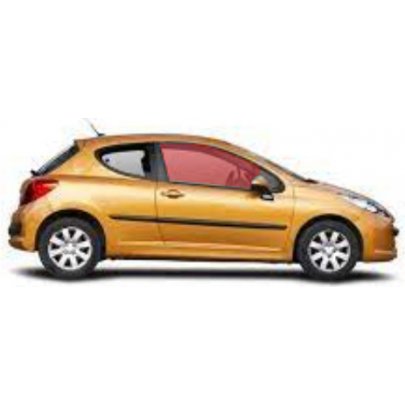 Peugeot 207 2006-2015 Боковое стекло пепреднее правое (пассажирской двери, 3D HB, механический склоподьемник) 19168A SEKURIT (Франция)