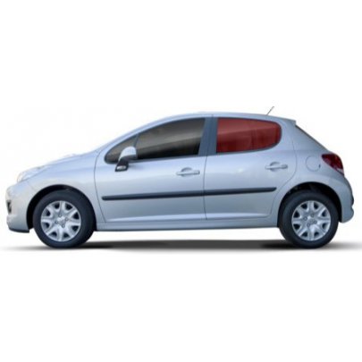 Peugeot 207 2006-2015 Бокове скло заднє ліве (опускне, HB) 19174A SEKURIT (Франція)