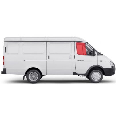 ГАЗ 3302 / 2705 / 3221 (Газель) 1996- Бокове скло переднє праве (пасажирської дверки) 29677T XYG (КНР)