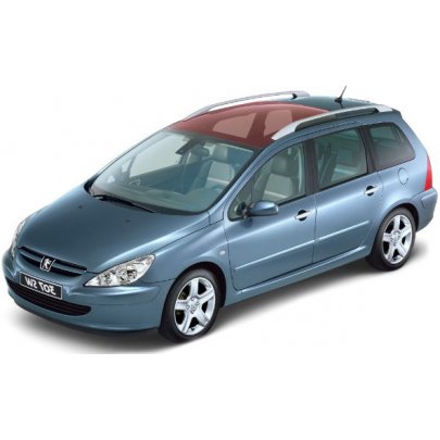 Peugeot 307 2001-2008 Скло на панорамний дах (COMBI) 29062T XYG (КНР)